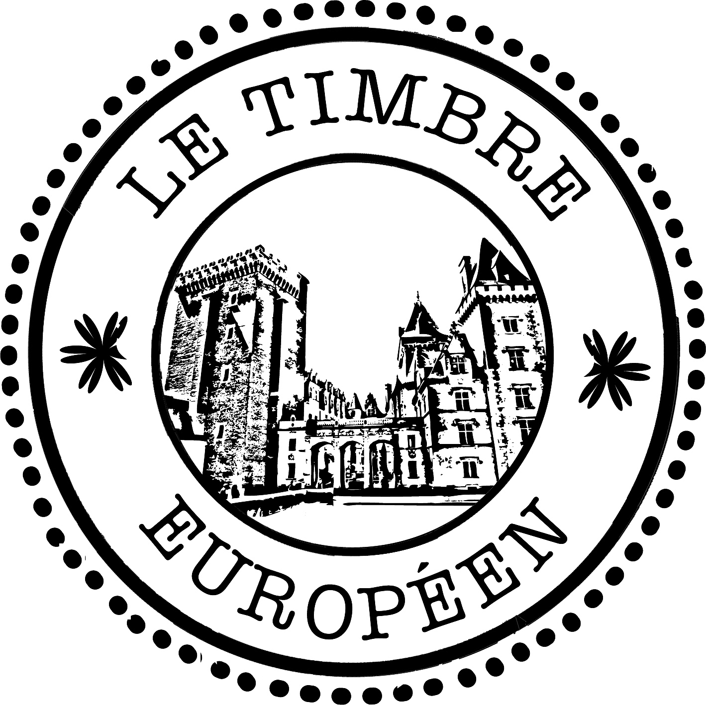 Timbre europeen   Logo NB seul
